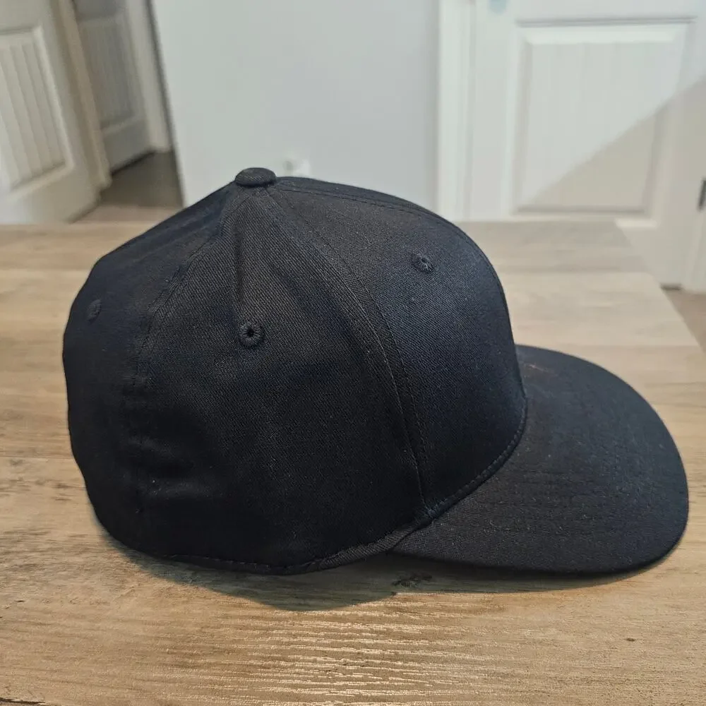 Vintage University of Florida Gators Fitted Flat Bill Hat Cap Black Graphic UF